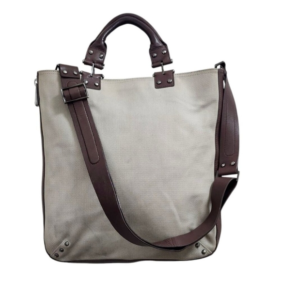 7 For All Mankind Ring Bucket Tote Shoulder Bag - Picture 4 of 16